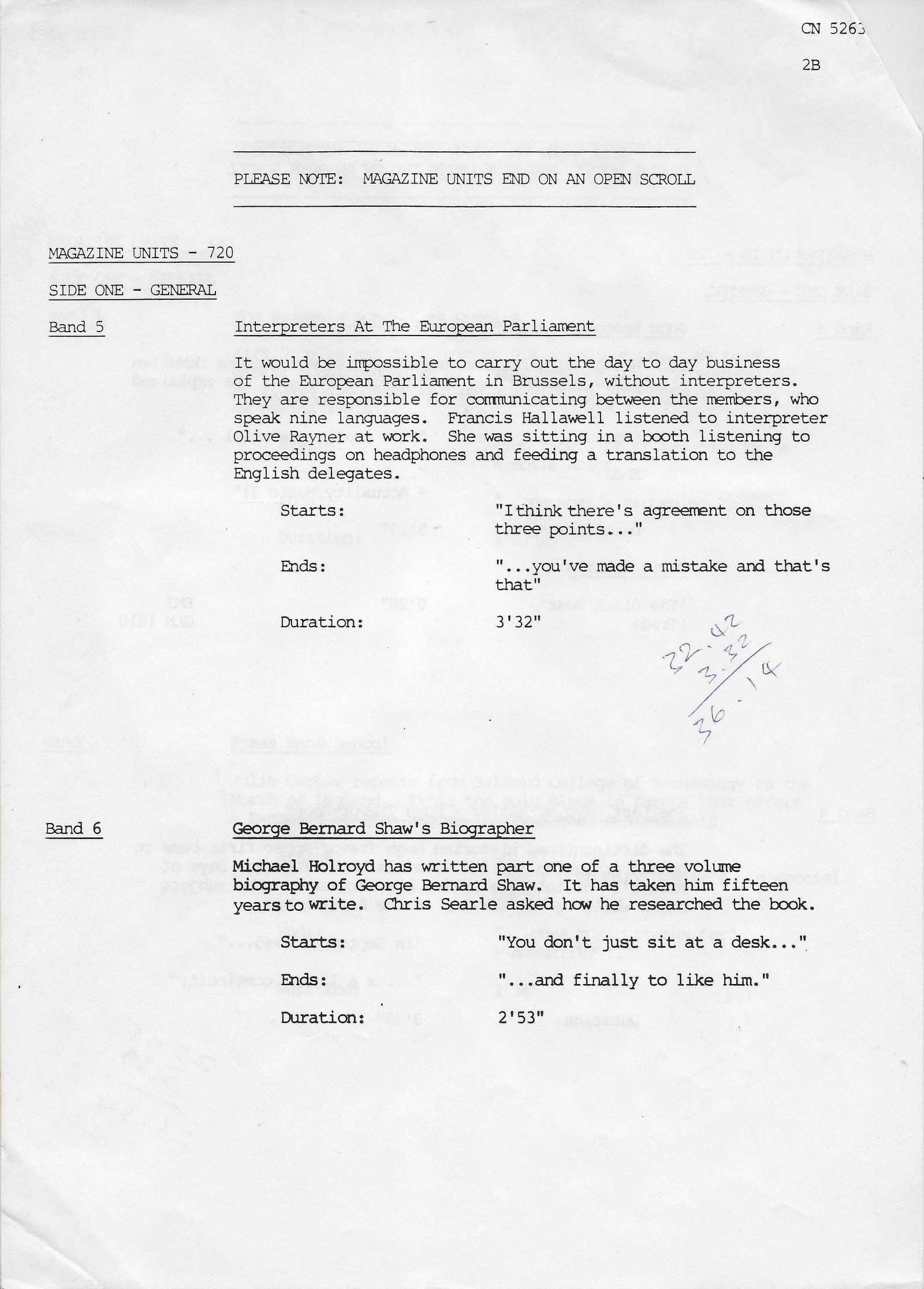 Inserts from CN 5263